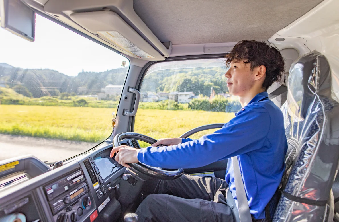 運転中のドライバー